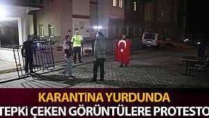 Türkiye Cumhuriyeti’ne küfür eden karantinadaki öğrencilere vatandaşlardan tepki