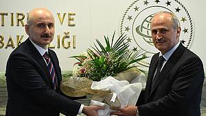 Ulaştırma ve Altyapı Bakanlığı'nda devir teslim töreni