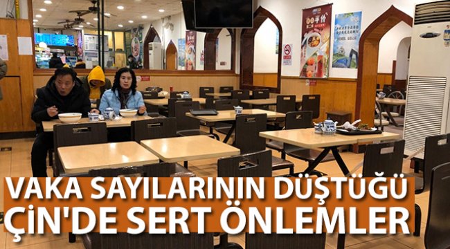 Vaka sayılarının düştüğü Çin'de sert önlemler dikkat çekiyor