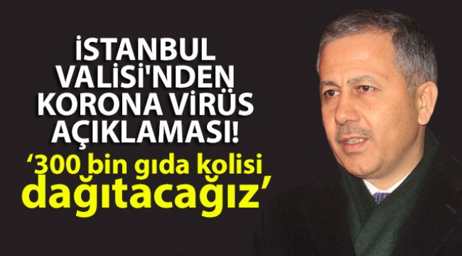 Vali Yerlikaya’dan korona virüs tedbirlerine ilişkin açıklama