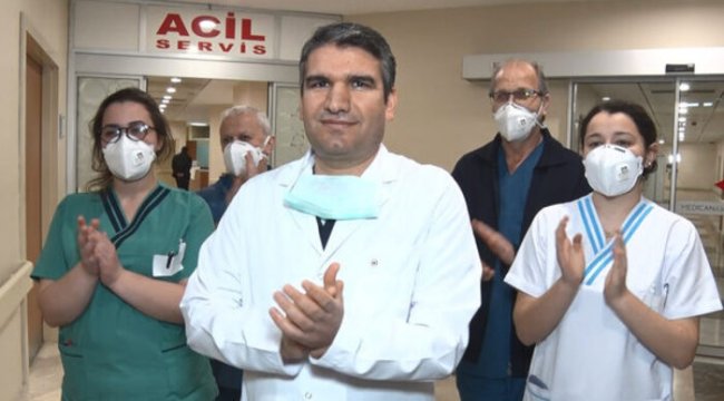Vatandaşların alkış desteğine sağlıkçılardan yanıt