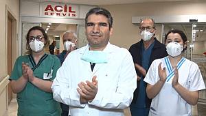 Vatandaşların alkış desteğine sağlıkçılardan yanıt