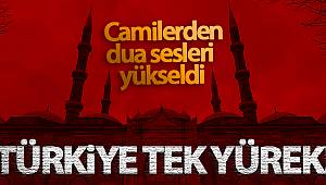 Yeni tip korona virüs salgının son bulması için camilerden dua sesleri yükseldi