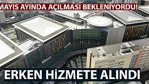 Yenilenen Okmeydanı Hastanesi korona virüs nedeniyle erken hizmete alındı