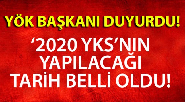 YÖK Başkanı Saraç: 'Bu sene bahar dönemi yüz yüze eğitim yapılmayacaktır'