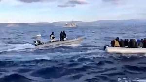 Yunanlılar ölüme terk etti! Göçmenleri sahil güvenlik kurtardı