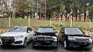 Yurt dışından sahte belgeyle lüks araç getiren çeteye operasyon