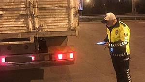 Yüzlerce araç trafikten men edildi