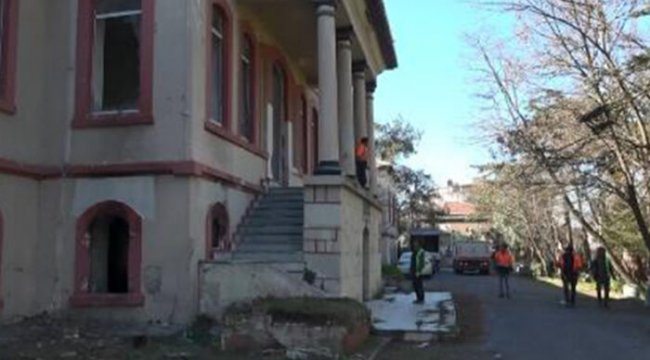 128 yıllık hastane koronavirüs hastalarına hizmet verecek