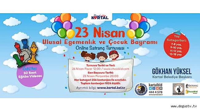 “23 Nisan Ulusal Egemenlik ve Çocuk Bayramı Online Satranç Turnuvası” Başlıyor