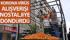 Antalya’da ‘Korona alışverişi’ nostaljiye götürdü