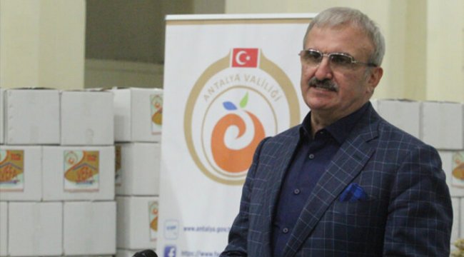 Antalya Valisi sosyal medya hesabından böyle paylaştı: İlginç olaylar yaşanıyor