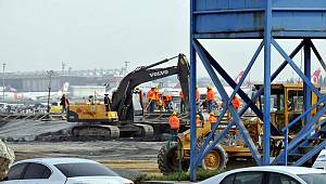 Atatürk Havalimanı'ndaki salgın hastanesi yapımı sürüyor! İşte son hali