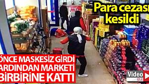 Avcılar’da marketi birbirine katan adama para cezası