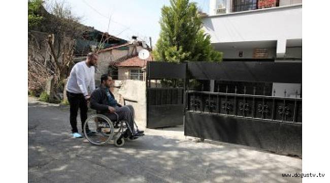 Başkan Yıldırım Engelli Gence Asansör Yaptırdı
