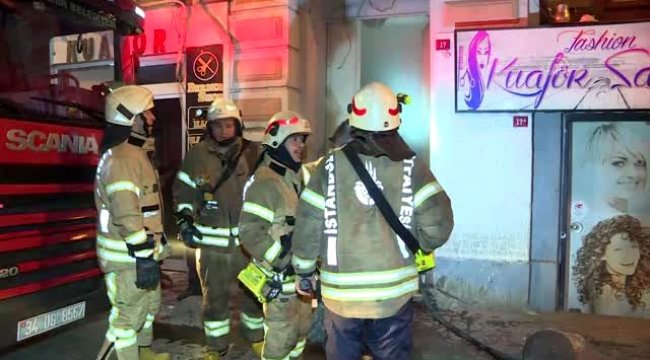 Beyoğlu'nda art arda 2. yangın
