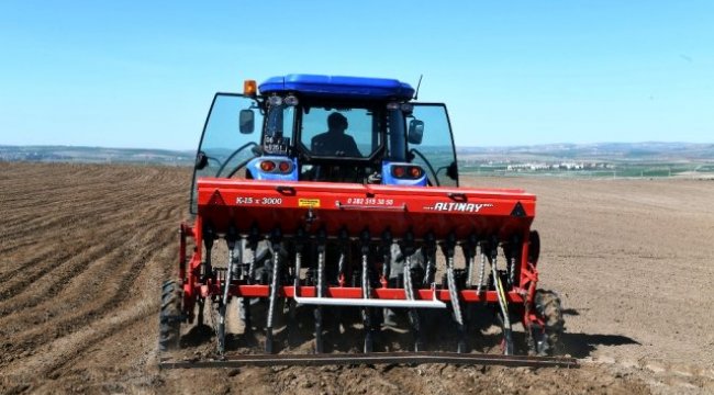 Büyükşehir Belediyesine ait tarım arazilerinde üretim başlıyor