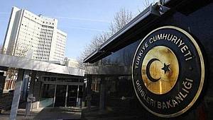 Dışişleri Bakanlığı'ndan 'mektup' açıklaması