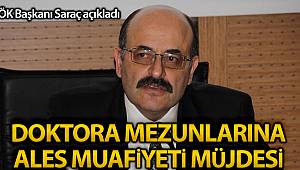 Doktora mezunları artık ALES’ten muaf olacak