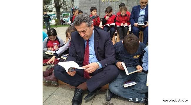 DÜZCE Milli Eğitim Müdürü çocuklar için masal anlatmaya başladı