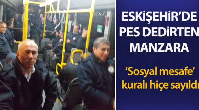 Eskişehir’de pes dedirten manzara