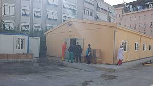 Geçici ek hizmet binası tamamlandı