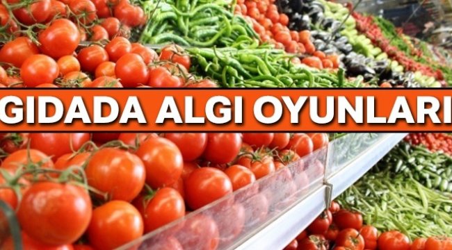 Gıdada algı oyunları