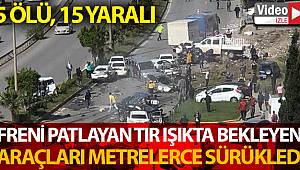 Hatay’da tır 5 can aldı