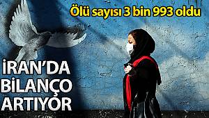 İran'da korona virüsünden ölenlerin sayısı 3 bin 993’e yükseldi
