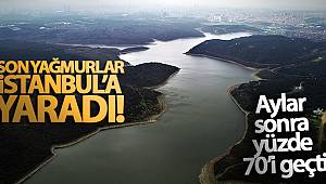 İstanbul’da barajların doluluk oranı aylar sonra yüzde 70’i geçti