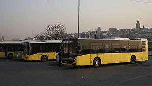 İstanbul'da toplu ulaşım durmadı