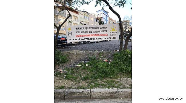 İyi Partili Gençlerden Kartallı Sağlık Çalışanlarına Moral Desteği