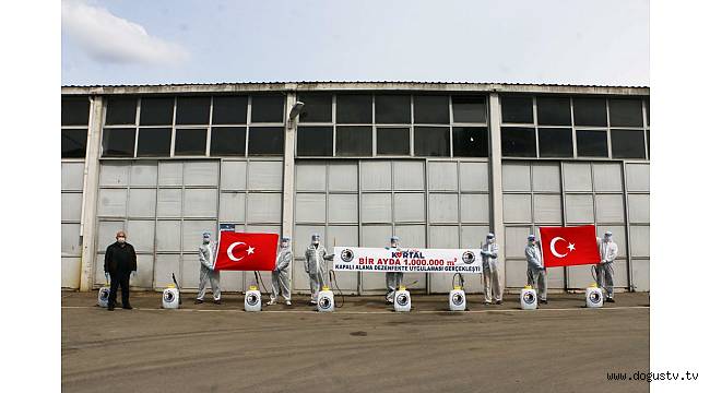 Kartal Belediyesi, Bir Milyon Metrekare Kapalı Alanı Dezenfekte Etti