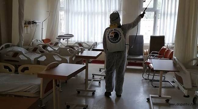 Kartal Belediyesi, İlçedeki Sağlık Kuruluşlarını İkinci Kez Dezenfekte Etti