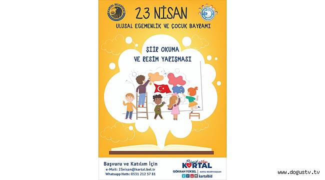 Kartal Belediyesi’nden Çocuklar İçin 23 Nisan’a Özel Yarışma