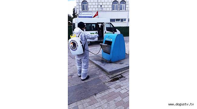 Kartal’da Bulunan Çöp Konteynerleri ve Geri Dönüşüm Kumbaraları İlaçlandı