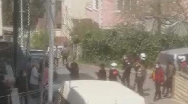Küçükçekmece'de hareketli dakikalar! Polis havaya ateş açtı