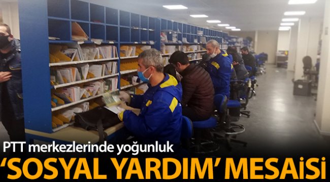 PTT Dağıtım Merkezlerinde