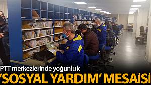 PTT Dağıtım Merkezlerinde 