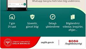 Sağlık Bakanlığı'ndan koronavirüs için 'WhatsApp Danışma Hattı'