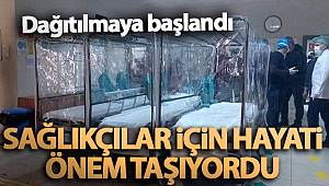 Sağlıkçılar için hayati önem taşıyordu dağıtılmaya başlandı