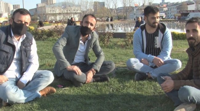 Sosyal mesafeye uymadı! Açıklaması 'pes' dedirtti