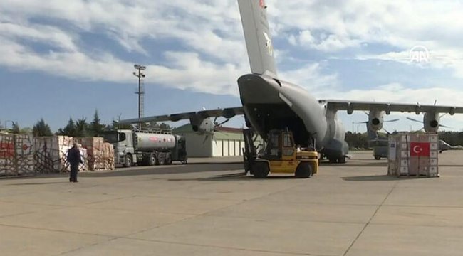 Türkiye’den 5 ülkeye daha yardım malzemesi