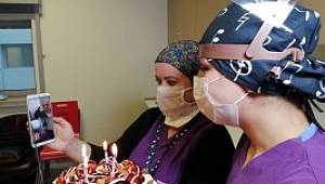 Ümraniye Belediyesi 'nden Koronavirüs Savaşçısı Hemşireye Doğum Günü Sürprizi