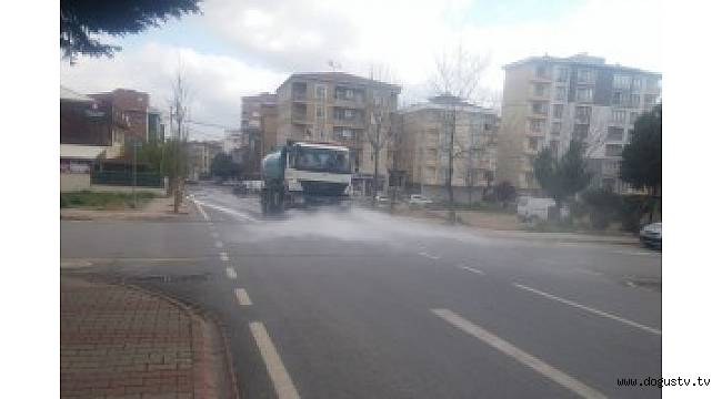 Ümraniye de dezenfekte çalışmaları sürüyor