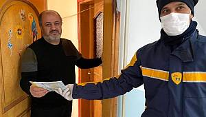 Vatandaşların e-devlet üzerinden talep ettiği maskelerin dağıtımına başlandı