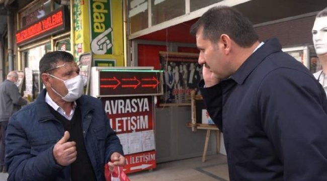Yasağa uymadı, valiye yakalandı