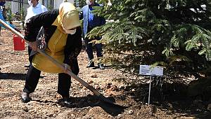 400 Sağlıkçı Annenin İsmi Sahra Hastanesi’nin Bahçesinde Yeşerecek