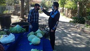 ADALAR DA ZABITA MÜDÜRLÜĞÜ PAZAR YERLERİNİ DENETLEDİ.