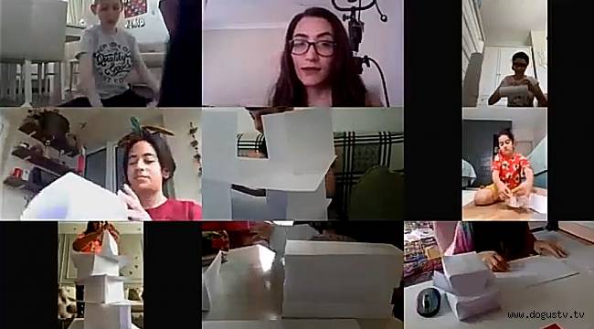 ATAŞEHİRLİLERDEN ONLINE ATÖLYEYE TAM NOT